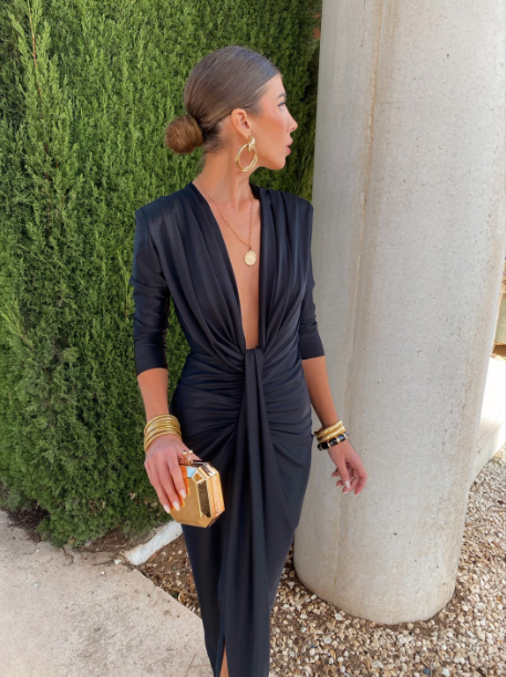 VESTIDO COLETT NEGRO