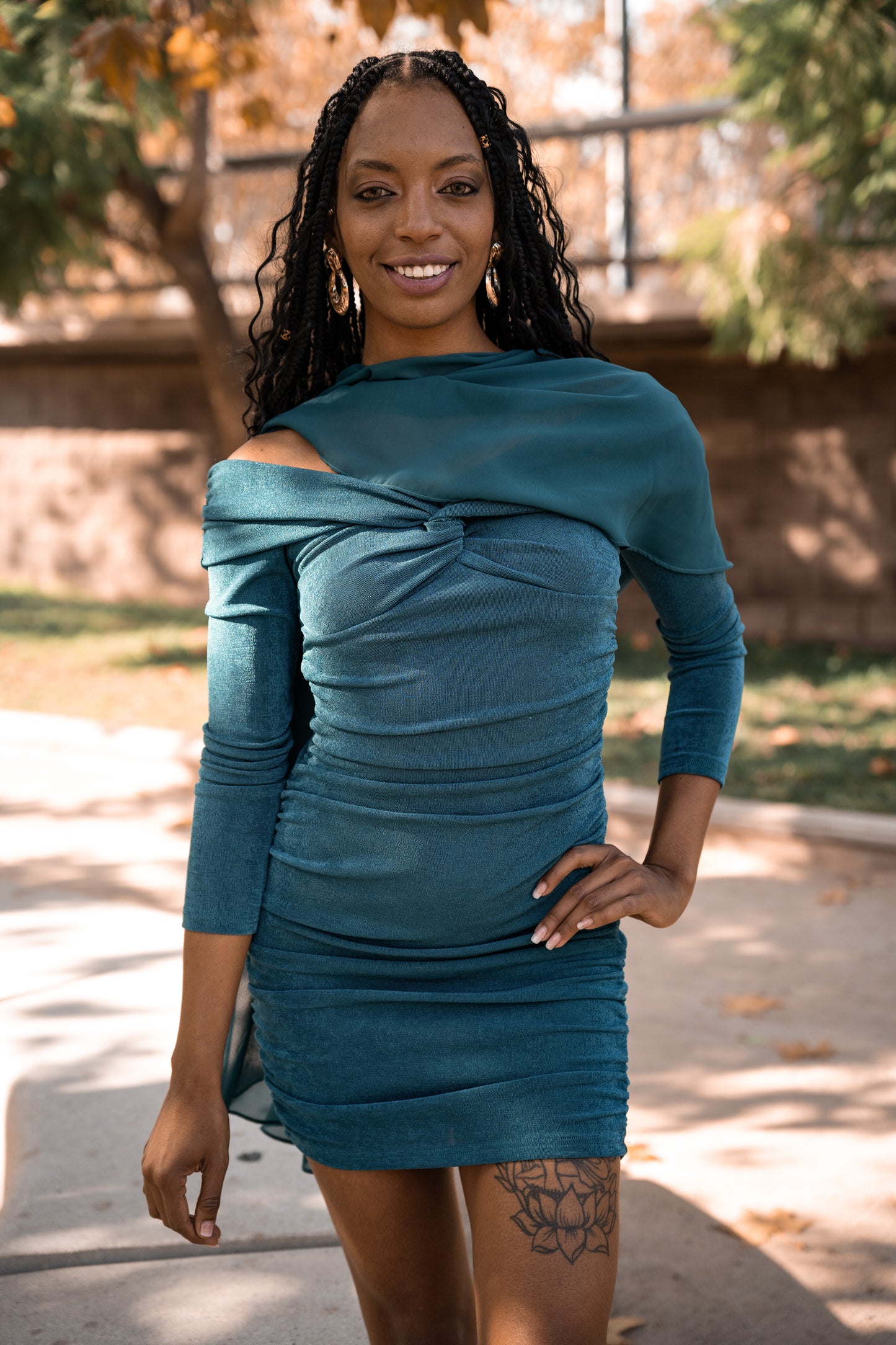 CAPA CALI AZUL PETRÓLEO