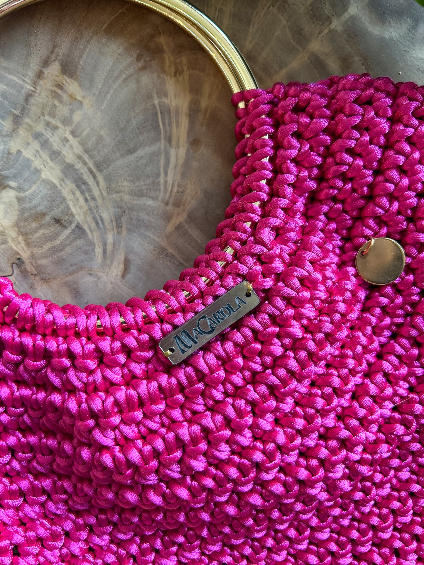 CARTERA SIMONE FUCSIA - MACAROLA