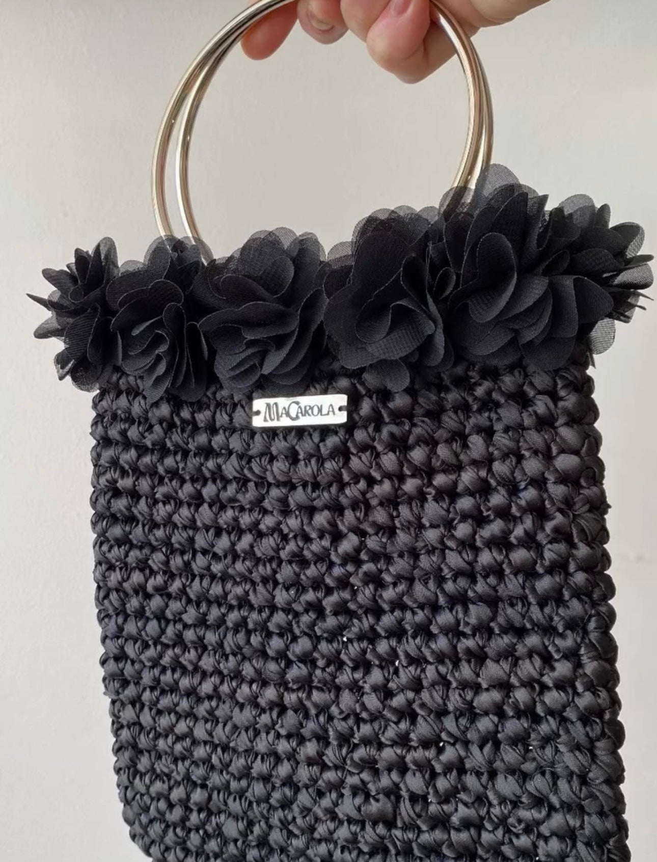 CARTERA AMELIA NEGRA - MACAROLA