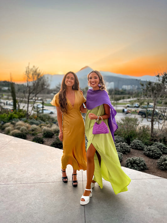 VESTIDO DUBAI PISTACCIO