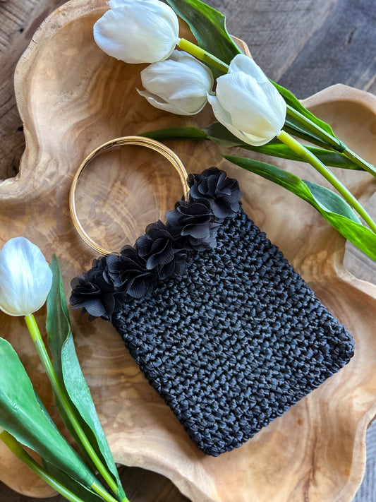 CARTERA AMELIA NEGRA - MACAROLA