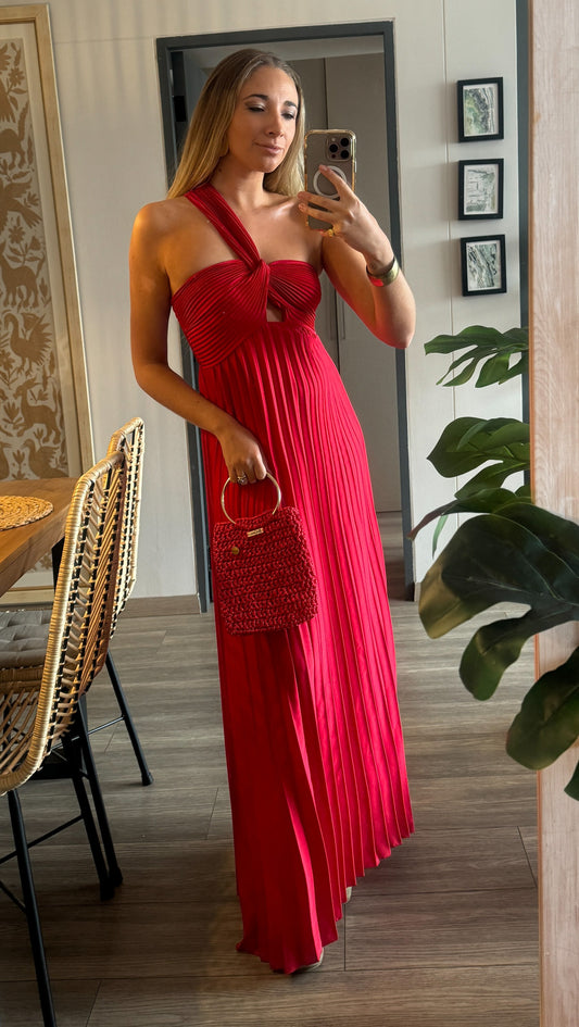 CARTERA AMELIA ROJA - MACAROLA